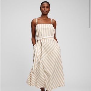 NWT patchwork midi dress